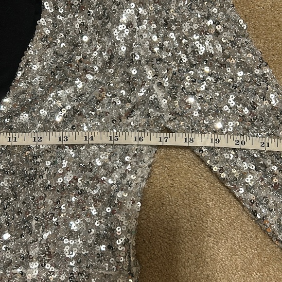 Lulus Silver Sequin Mini Dress - Picture 11 of 13